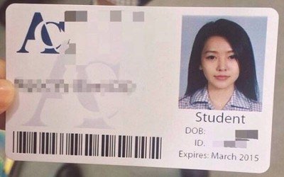 網友意外在越南撿到了這張「女神級別的學生證」，當本人來認領時.....天哪