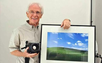 老爺爺當年「偶然拍的美照」被比爾蓋茲買下當XP桌布！20年後再次推出新作..美翻了