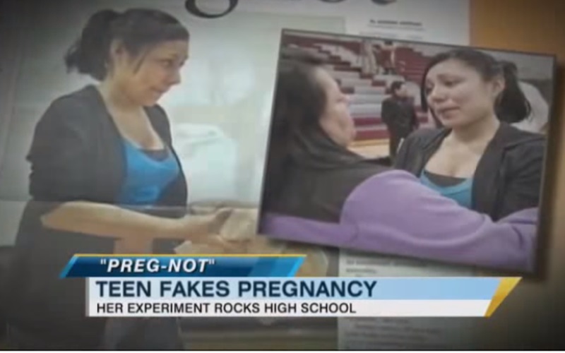 17歲未成年女生因為懷孕而備受冷眼，然而就在懷孕6個月的時候她的一個舉動讓全校同學震驚失語